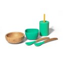 Avanchy Avanchy Family Zestaw Obiadowy dla Dziecka Green Avanchy Avanchy Family Zestaw Obiadowy dla Dziecka Green