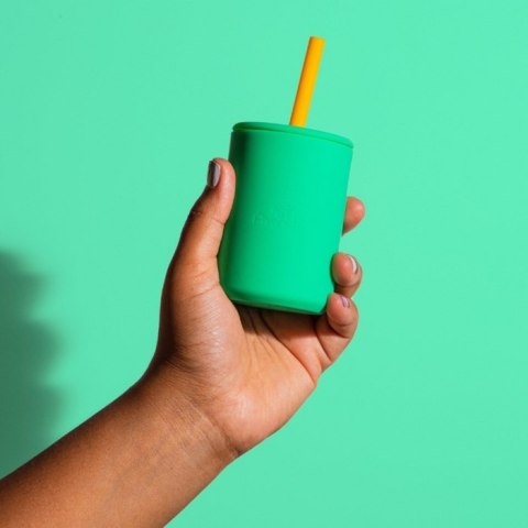 Avanchy Avanchy La Petite Silikonowy Kubeczek dla Dziecka 6m+ Green Avanchy Avanchy La Petite Silikonowy Kubeczek dla Dziecka 6m+ Green