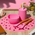 Avanchy Avanchy La Petite Silikonowy Zestaw Obiadowy dla Dziecka Magenta Avanchy Avanchy La Petite Silikonowy Zestaw Obiadowy dla Dziecka Magenta