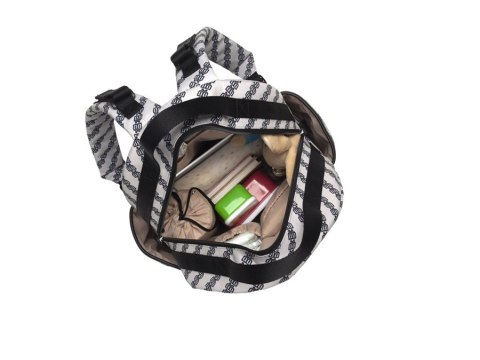 Babymel Babymel Eco Plecak Lola Mono Stone Babymel Babymel Eco Plecak Lola Mono Stone