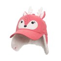 FlapJack FlapJack Czapka Dziecięca z Daszkiem i Nausznikami 3D Jelonek L FlapJack FlapJack Czapka Dziecięca z Daszkiem i Nausznikami 3D Jelonek L