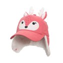 FlapJack FlapJack Czapka Dziecięca z Daszkiem i Nausznikami 3D Jelonek M FlapJack FlapJack Czapka Dziecięca z Daszkiem i Nausznikami 3D Jelonek M