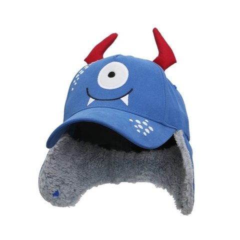 FlapJack FlapJack Czapka Dziecięca z Daszkiem i Nausznikami 3D Potworek M FlapJack FlapJack Czapka Dziecięca z Daszkiem i Nausznikami 3D Potworek M