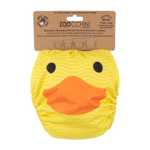 Zoocchini Zoocchini Pieluszka wielorazowa AIO z 2 wkładami Kaczka Zoocchini Zoocchini Pieluszka wielorazowa AIO z 2 wkładami Kaczka