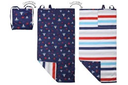 FlapJack FlapJack Ręcznik Plecak Plażowy dla Dzieci 2w1 Rekin/Krab