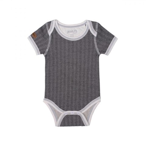 Juddlies Juddlies Body Organic Cottage Bear Black XS