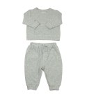 Juddlies Juddlies Dres Niemowlęcy 2 el. Breathe EZE Grey 6-12M Juddlies Juddlies Dres Niemowlęcy 2 el. Breathe EZE Grey 6-12M