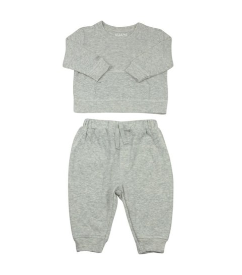 Juddlies Juddlies Dres Niemowlęcy 2 el. Breathe EZE Grey 6-12M Juddlies Juddlies Dres Niemowlęcy 2 el. Breathe EZE Grey 6-12M