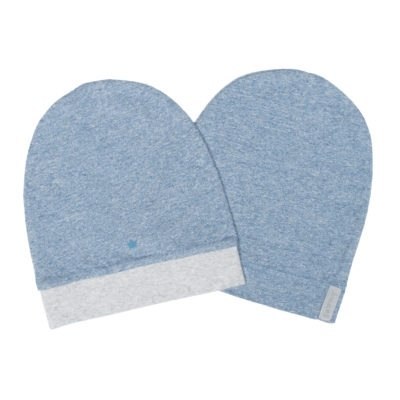 Juddlies Juddlies Organic Raglan Czapka Blue XS 2 szt.