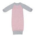 Juddlies Juddlies Organic Raglan Piżama Pink 0-3 M