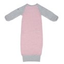 Juddlies Juddlies Organic Raglan Piżama Pink 0-3 M Juddlies Juddlies Organic Raglan Piżama Pink 0-3 M