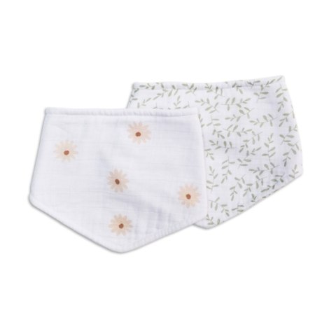 Lulujo Lulujo Boho Śliniak Bandana 2 szt. Daisies Lulujo Lulujo Boho Śliniak Bandana 2 szt. Daisies