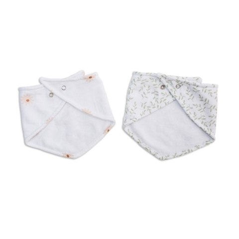 Lulujo Lulujo Boho Śliniak Bandana 2 szt. Daisies Lulujo Lulujo Boho Śliniak Bandana 2 szt. Daisies