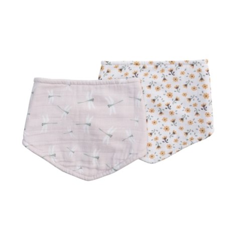 Lulujo Lulujo Boho Śliniak Bandana 2 szt. Vintage Lulujo Lulujo Boho Śliniak Bandana 2 szt. Vintage