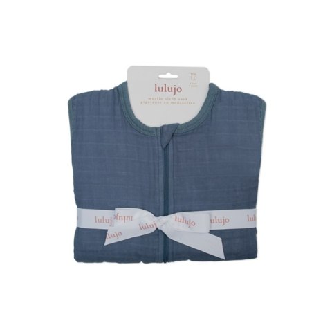 Lulujo Lulujo Śpiworek Do Spania 0-6m 1.0 TOG Navy Night Lulujo Lulujo Śpiworek Do Spania 0-6m 1.0 TOG Navy Night