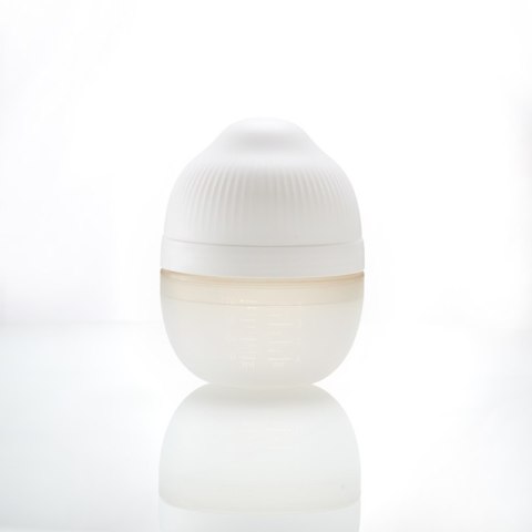Mombella Mombella Butelka Antykolkowa dla Noworodka Ivory Silikonowa 120ml Mombella Mombella Butelka Antykolkowa dla Noworodka Ivory Silikonowa 120ml