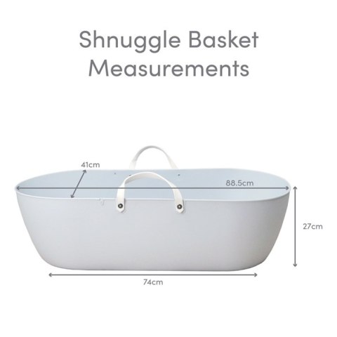 Shnuggle Shnuggle Kosz Mojżesza z Budką Grey Shnuggle Shnuggle Kosz Mojżesza z Budką Grey