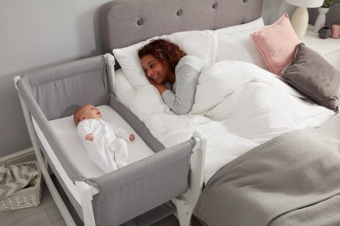 Shnuggle Shnuggle Łóżeczko Dostawne dla Niemowlaka Air Bedside Crib Dove Shnuggle Shnuggle Łóżeczko Dostawne dla Niemowlaka Air Bedside Crib Dove