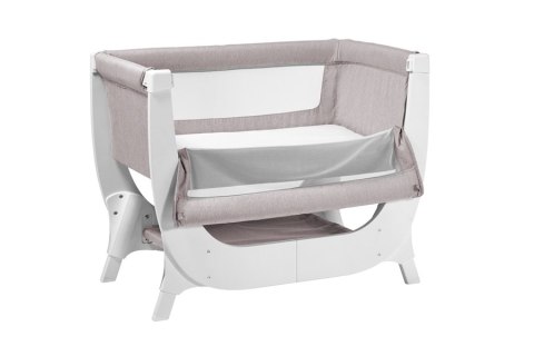 Shnuggle Shnuggle Łóżeczko Dostawne dla Niemowlaka Air Bedside Crib Stone Shnuggle Shnuggle Łóżeczko Dostawne dla Niemowlaka Air Bedside Crib Stone