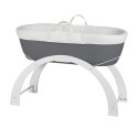 Shnuggle Shnuggle Stojak 2w1 do Kosza Mojżesza Curve White