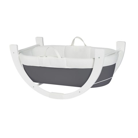Shnuggle Shnuggle Stojak 2w1 do Kosza Mojżesza Curve White Shnuggle Shnuggle Stojak 2w1 do Kosza Mojżesza Curve White