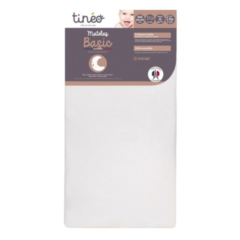 Tineo Tineo Materac Dla Niemowlaka Elastyczny Basic 60x120 cm Tineo Tineo Materac Dla Niemowlaka Elastyczny Basic 60x120 cm