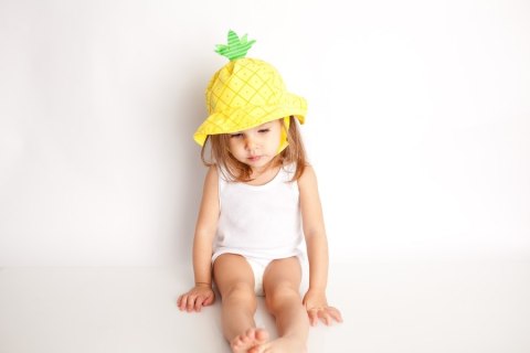 Zoocchini Zoocchini Kapelusz UV 50+ Ananas 6-12M Zoocchini Zoocchini Kapelusz UV 50+ Ananas 6-12M