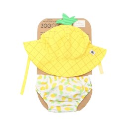 Zoocchini Zoocchini Pieluszka Kąpielowa z Czapką Ananas L