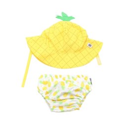 Zoocchini Zoocchini Pieluszka Kąpielowa z Czapką Ananas M