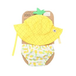 Zoocchini Zoocchini Pieluszka Kąpielowa z Czapką Ananas M