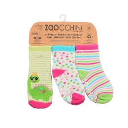 Zoocchini Zoocchini Skarpetki 3 Pary Dino Nowy 0-24M