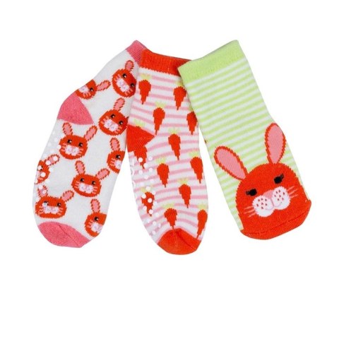 Zoocchini Zoocchini Skarpetki 3 Pary Królik Nowy 0-24M