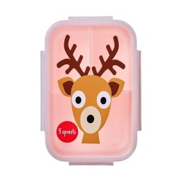 3 Sprouts 3 Sprouts Lunchbox Bento Jeleń Pink