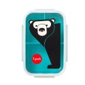 3 Sprouts 3 Sprouts Lunchbox Bento Niedźwiedź Teal 3 Sprouts 3 Sprouts Lunchbox Bento Niedźwiedź Teal