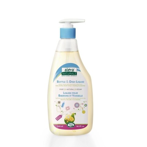 Aleva Naturals Aleva Płyn do Mycia Butelek i Naczyń Lilia