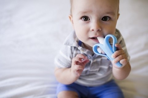 Baby Banana Baby Banana Szczoteczka Treningowa Blue Baby Banana Baby Banana Szczoteczka Treningowa Blue