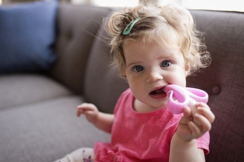 Baby Banana Baby Banana Szczoteczka Treningowa Pink Baby Banana Baby Banana Szczoteczka Treningowa Pink