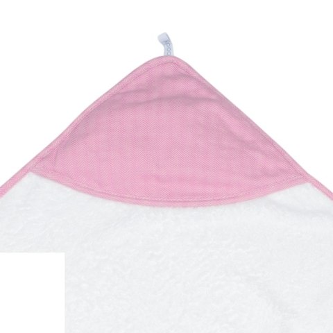 Juddlies Juddlies Bambusowy Ręcznik z Kapturem Pink Juddlies Juddlies Bambusowy Ręcznik z Kapturem Pink