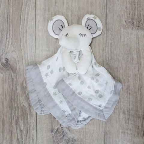 Lulujo Lulujo Lovies Kocyk Przytulanka Słoń Grey Lulujo Lulujo Lovies Kocyk Przytulanka Słoń Grey