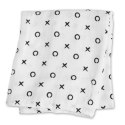 Lulujo Lulujo Modern Kocyk Bambusowy Hugs&Kisses Lulujo Lulujo Modern Kocyk Bambusowy Hugs&Kisses