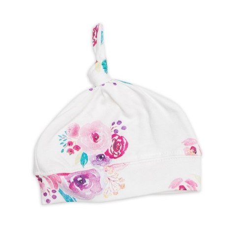 Lulujo Lulujo Zestaw Kocyk + Czapka Posies Lulujo Lulujo Zestaw Kocyk + Czapka Posies