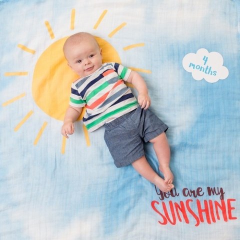 Lulujo Lulujo Zestaw Kocyk + Karty My Sunshine Lulujo Lulujo Zestaw Kocyk + Karty My Sunshine