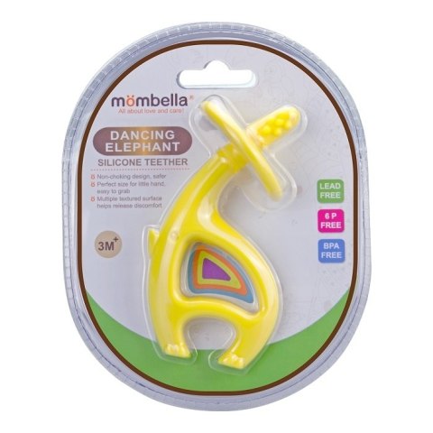 Mombella Mombella Gryzak Dancing Elephant Lemon Mombella Mombella Gryzak Dancing Elephant Lemon