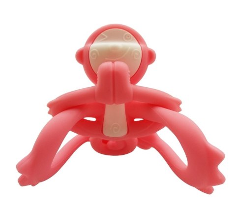 Mombella Mombella Gryzak Zabawka Małpka Pink Mombella Mombella Gryzak Zabawka Małpka Pink