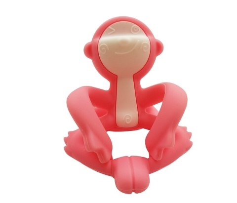 Mombella Mombella Gryzak Zabawka Małpka Pink Mombella Mombella Gryzak Zabawka Małpka Pink