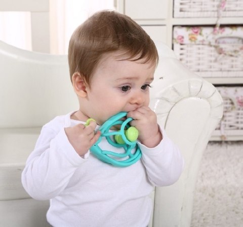 Mombella Mombella Gryzak z Grzechotką Ślimak Deluxe Mombella Mombella Gryzak z Grzechotką Ślimak Deluxe