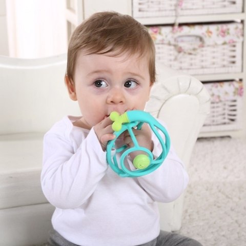 Mombella Mombella Gryzak z Grzechotką Ślimak Deluxe Mombella Mombella Gryzak z Grzechotką Ślimak Deluxe