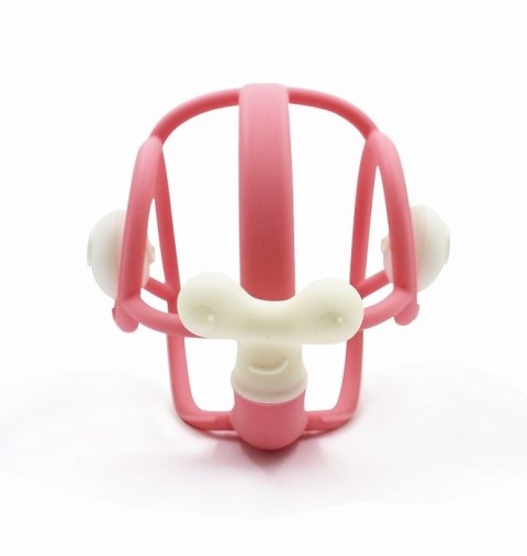 Mombella Mombella Gryzak z Grzechotką Ślimak Pink Mombella Mombella Gryzak z Grzechotką Ślimak Pink