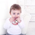 Mombella Mombella Gryzak z Grzechotką Ślimak Pink Mombella Mombella Gryzak z Grzechotką Ślimak Pink