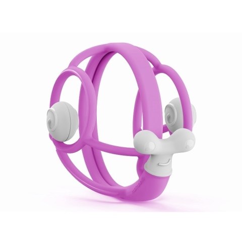 Mombella Mombella Gryzak z Grzechotką Ślimak Purple Mombella Mombella Gryzak z Grzechotką Ślimak Purple